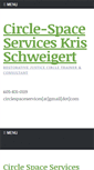 Mobile Screenshot of circle-space.org